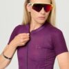 Koszulka damska AERO DARK PLUM