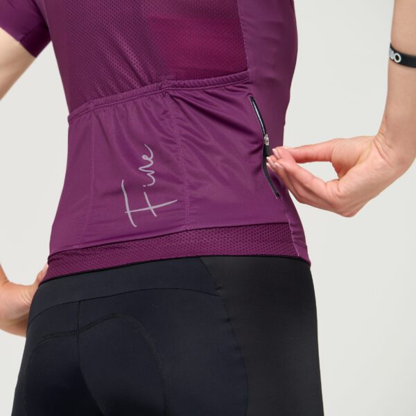 Koszulka damska AERO DARK PLUM