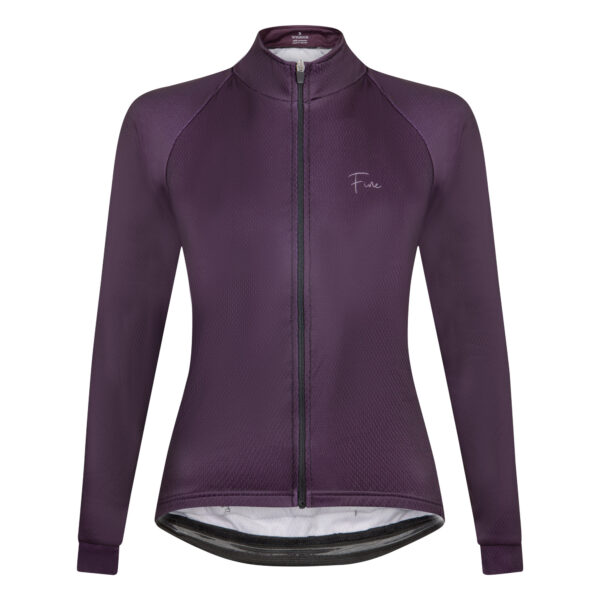 Bluza damska BASIC AUTUMN DARK PLUM