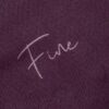 Bluza damska BASIC AUTUMN DARK PLUM