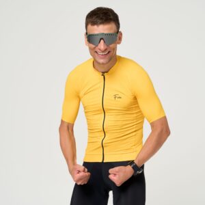 Koszulka męska AERO SUNSET YELLOW