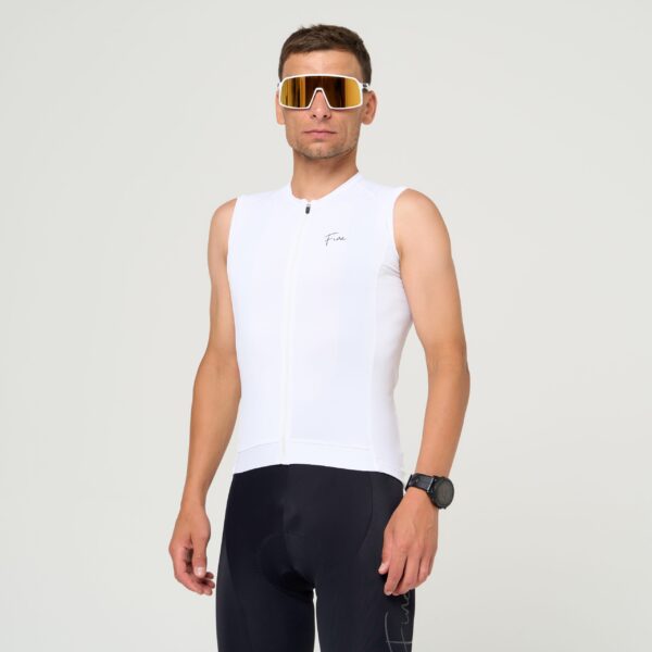 Koszulka męska SLEEVELESS COMFORT WHITE