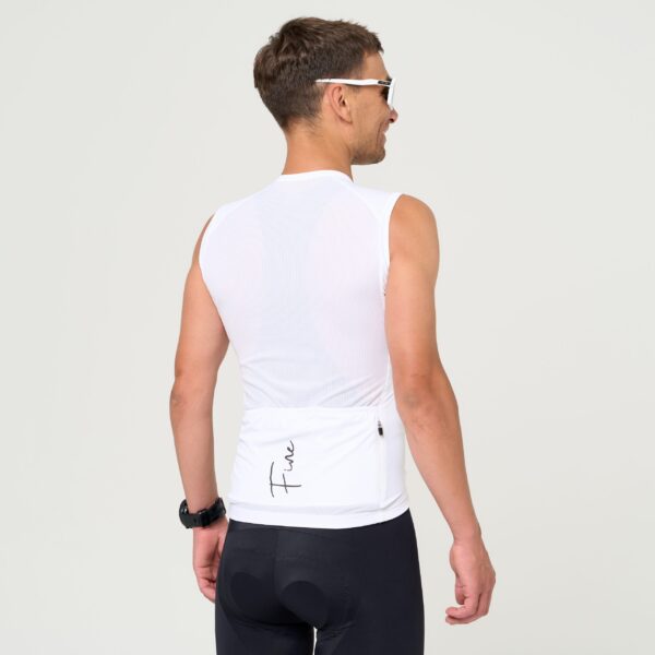 Koszulka męska SLEEVELESS COMFORT WHITE