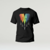Koszulka damska RAINBOW czarna