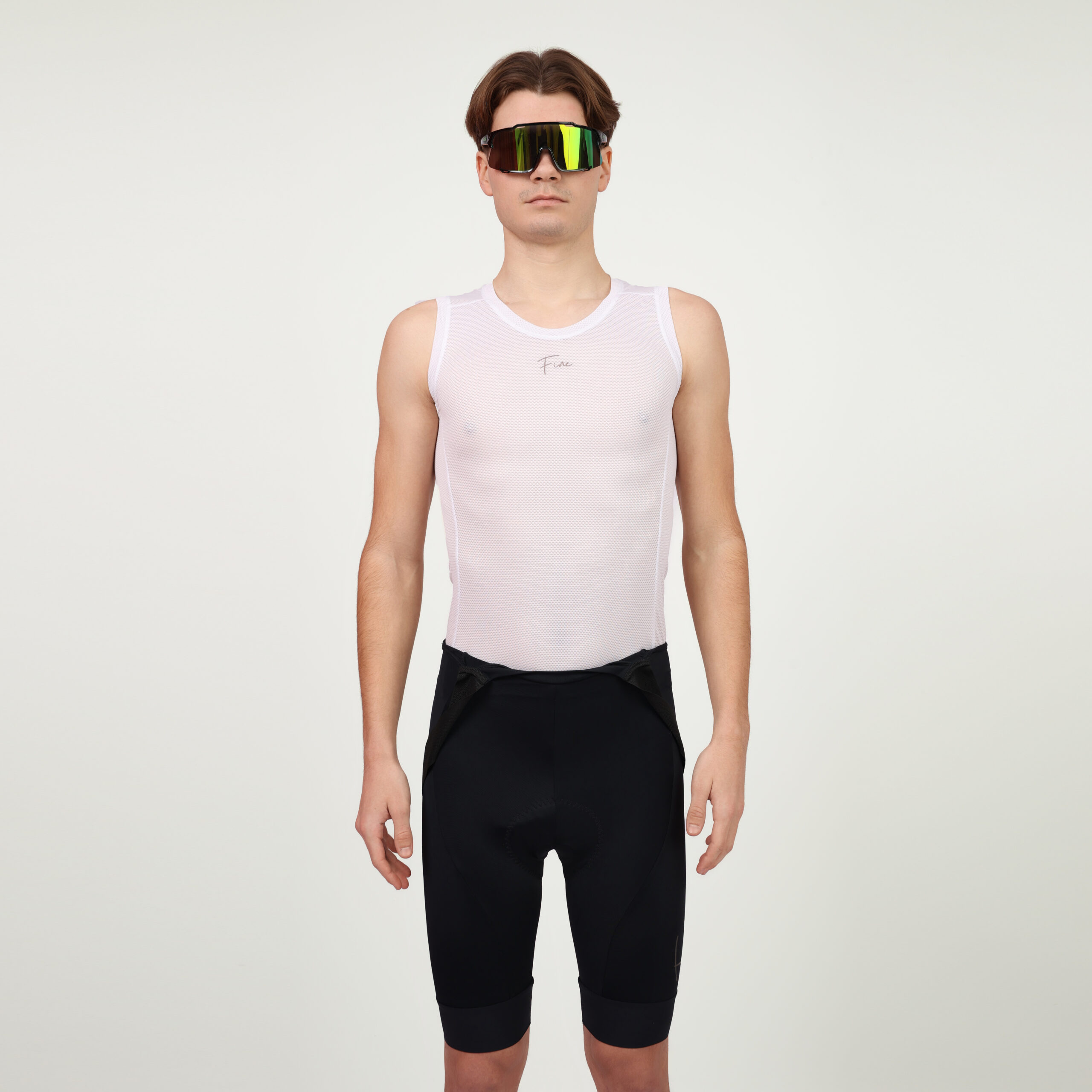 Potówka kolarska męska ALPIQUE biała