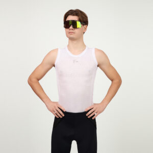 potówka kolarska męska na kolarzu, zdjęcie z przodu