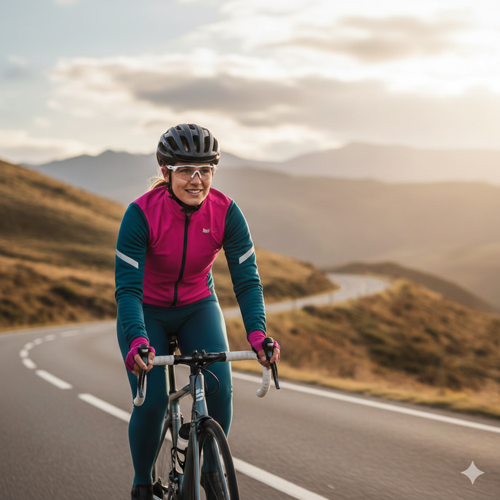 Kurtka rowerowa damska